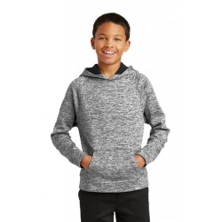 Youth Electric Heather Moisture Wicking Hooded Sweatshirt